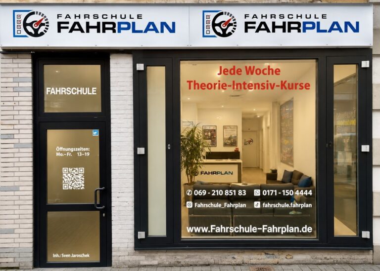 Filiale Sachsenhausen der Fahrschule FAHRPLAN, Dreieichstraße 8